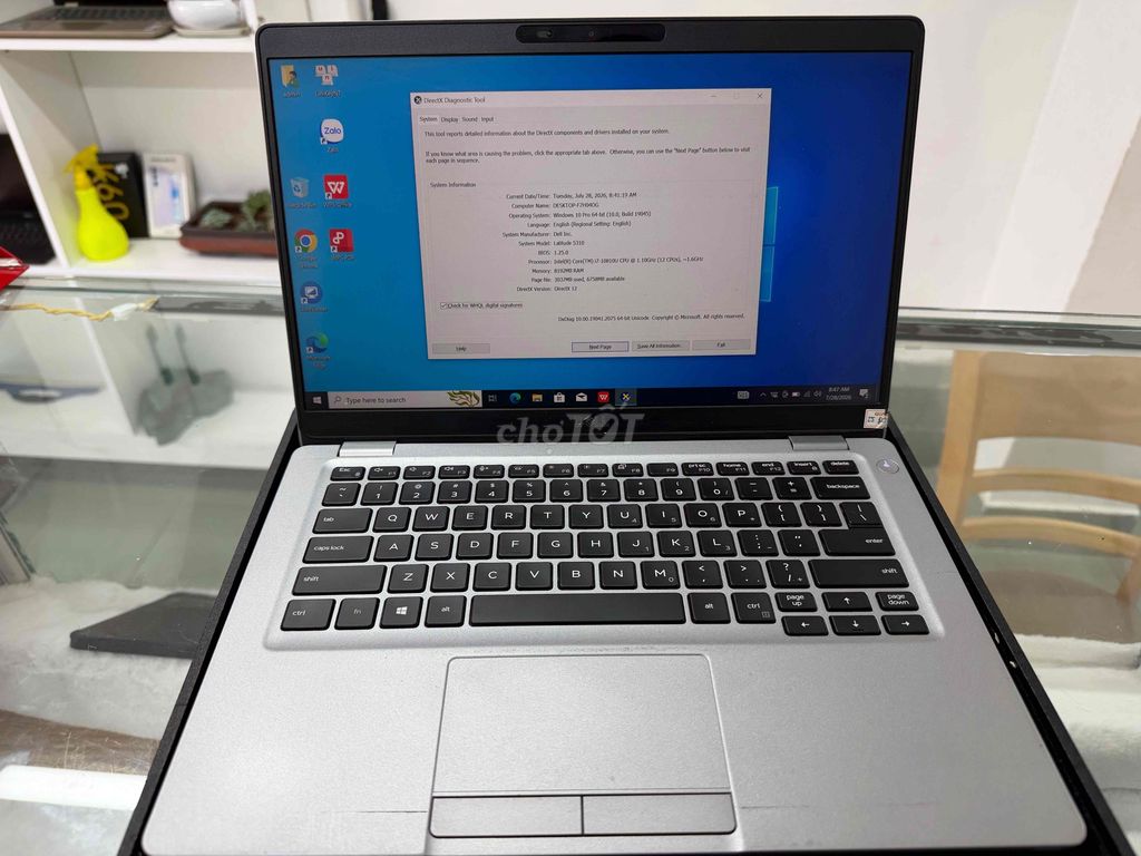 Dell Latitude 5310 i7-10810U 14 inch 8GB/256GB Bạc. Mua bán Laptop tại Thành phố Đà Lạt Lâm Đồng được đăng bởi HPSTORE ĐÀ LẠT hình 1