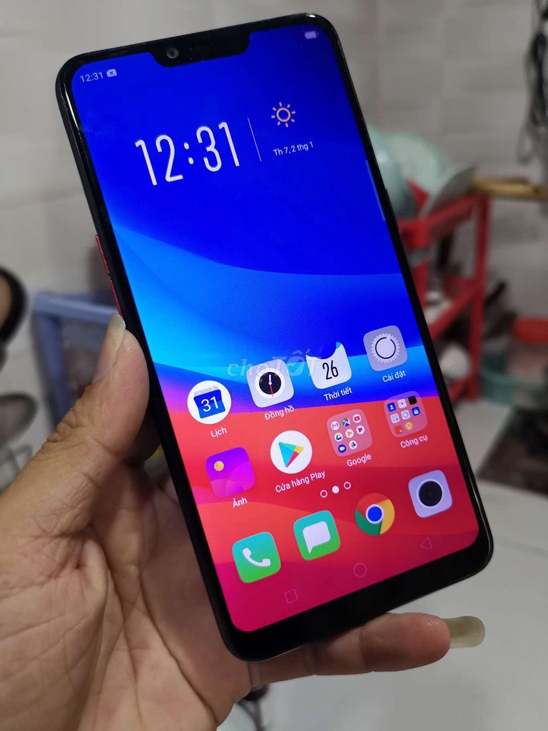 Oppo A3s 2/16GB zin, pin rất ngon. Mua bán Điện thoại tại Quận 12 Tp Hồ Chí Minh được đăng bởi Phước Trần hình 1