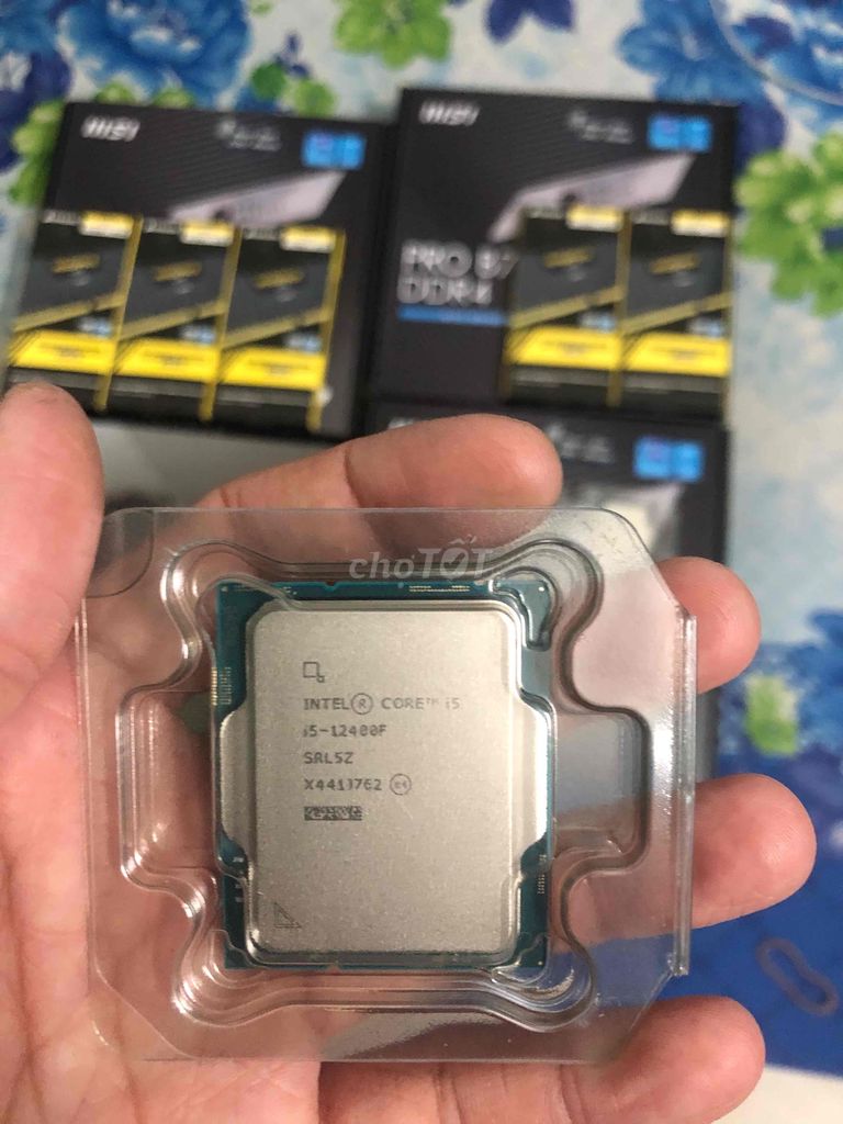 Chip CPU Core i5-12400f NEW TRAY (BH 3 năm)