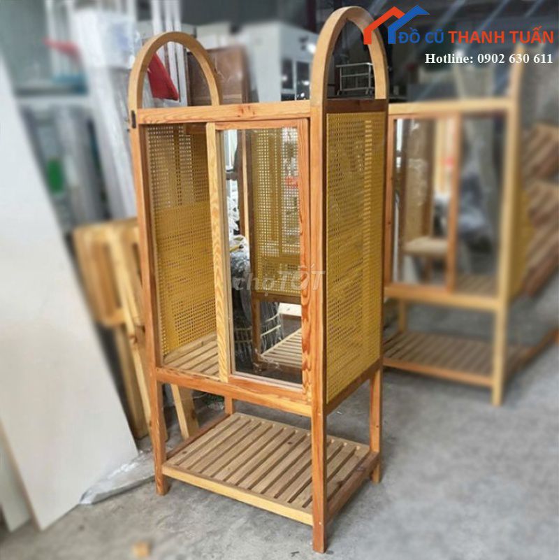 Kệ Trưng Bày Bỗ MDF Đã Sử Dụng Đẹp 90%. Mua bán Tủ, kệ gia đình tại Quận Tân Phú Tp Hồ Chí Minh được đăng bởi Thanh Lý Thanh Tuấn hình 1