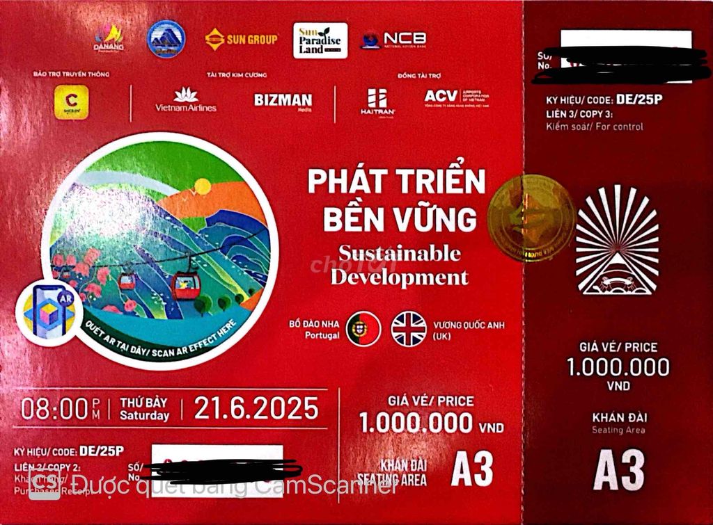 Pass gấp 4 vé pháo hoa Đà Nẵng - DIFF 2025 giá rẻ