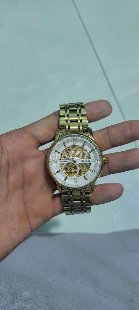 Đồng hồ SUNRISE Nam Thép Vàng Automatic. Mua bán Đồng hồ tại Thành phố Thuận An Bình Dương được đăng bởi Hoàng Hiếu hình 1