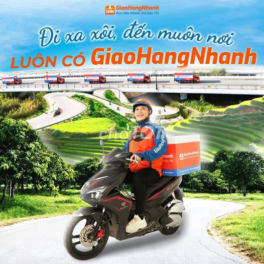 BÌNH CHÁNH - CẦN 5 SHIPPER NAM CHẠY TUYẾN CỐ ĐỊNH