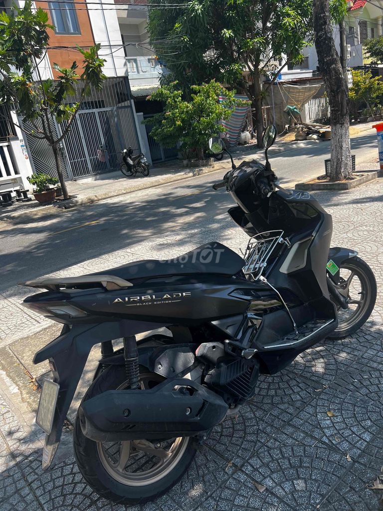 Воздушное лезвие Honda 125 2022 Черное