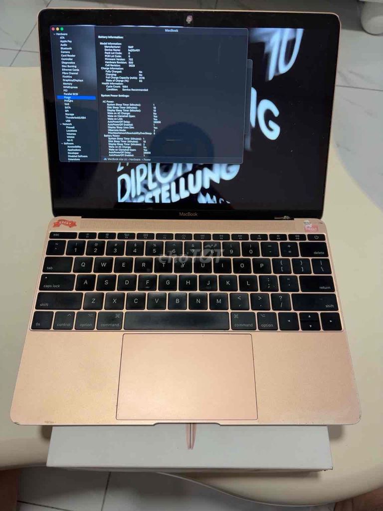 MacBook Retina 12” 2017 Rose Gold | m3 | 8GB | 256. Mua bán Laptop tại Quận 6 Tp Hồ Chí Minh được đăng bởi Nguyễn Hoàng Phúc hình 1