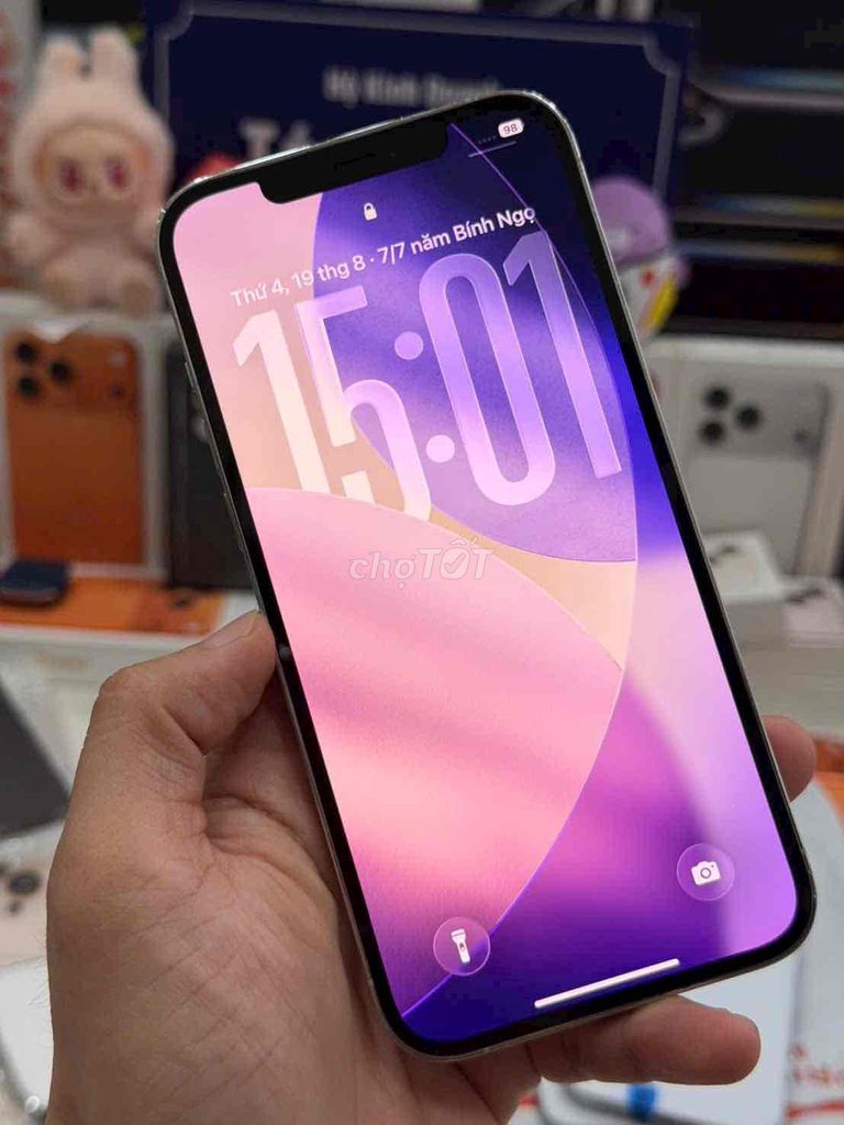 Apple iPhone 12 Pro Max 256GB Trắng 100%. Mua bán Điện thoại tại Thành phố Thủ Đức Tp Hồ Chí Minh được đăng bởi Thư Đỗ hình 1