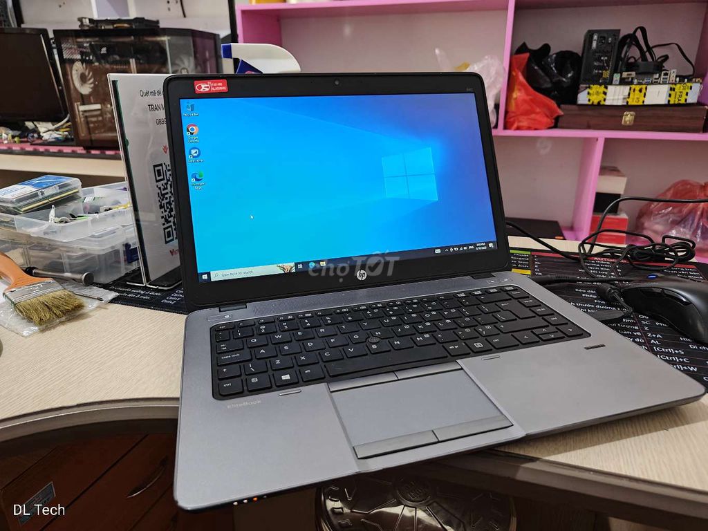 HP elitebook i5 8/128gb Card rời amd