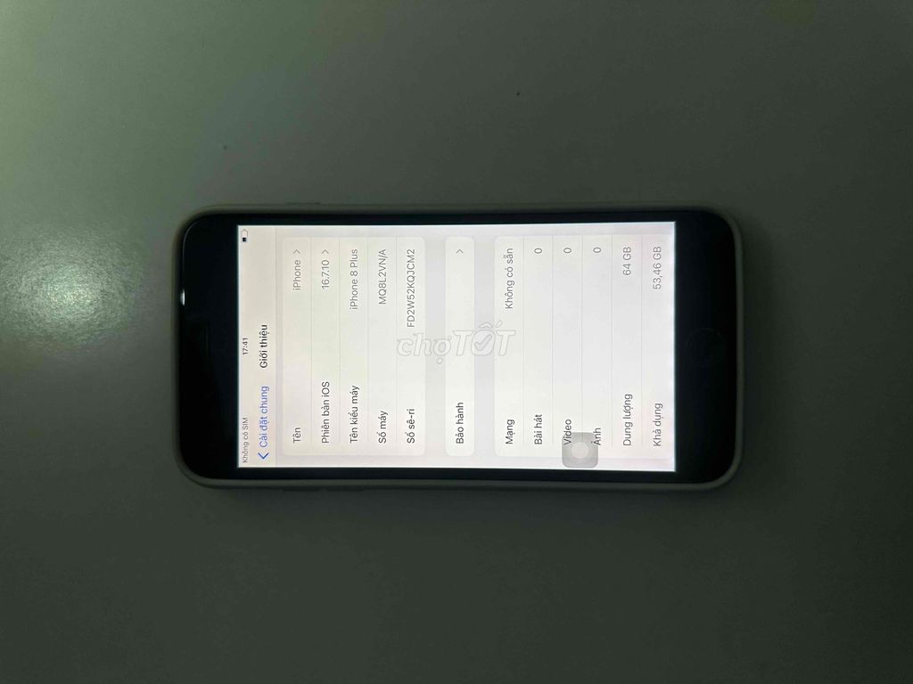 IPHONE 8PLUS 64GB - full chức năng