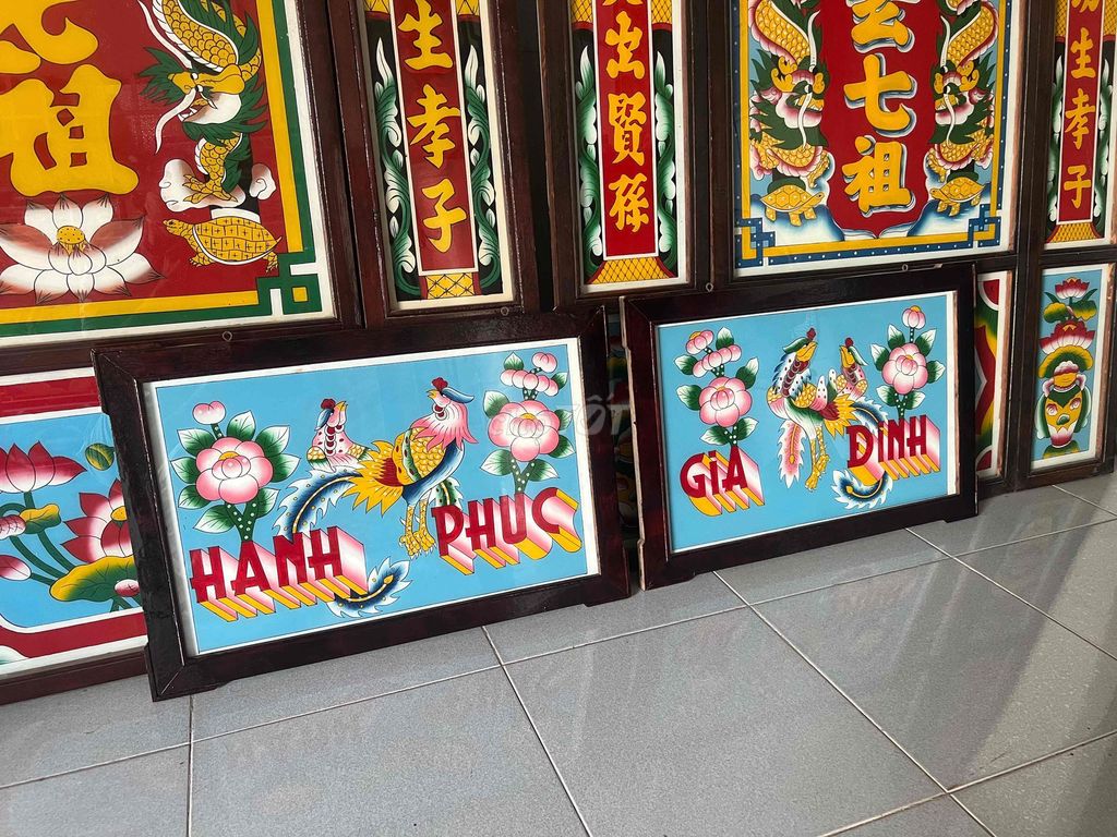 Tranh treo tường Kiếng Cổ điển. Mua bán Đồ sưu tầm, đồ cổ tại Huyện Chợ Mới An Giang được đăng bởi Phạm Phúc Long hình 1