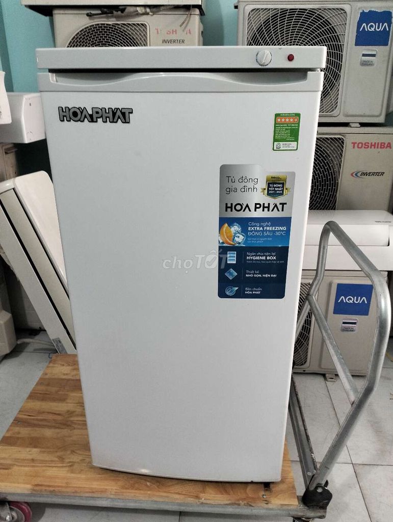 Tủ đông Hòa Phát 150L Trắng 2025 cũ. Mua bán Tủ lạnh tại Thành phố Thủ Đức Tp Hồ Chí Minh được đăng bởi Huynhvanthanh hình 1