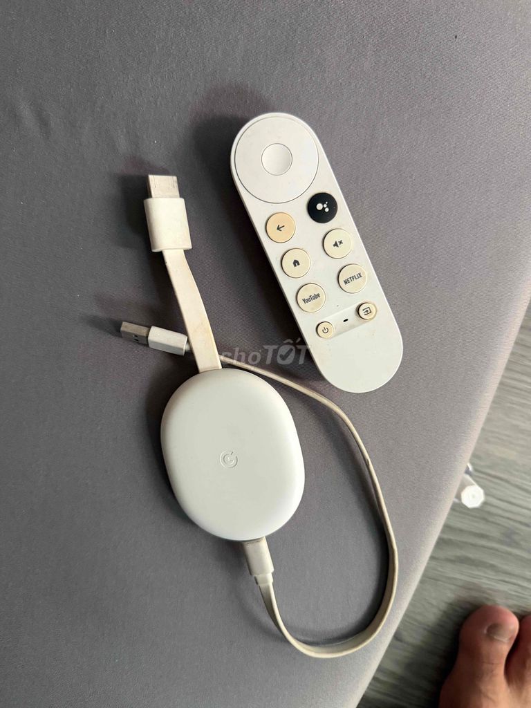 Google Chromecast with Google TV 4K HDR Trắng. Mua bán Tivi, Âm thanh tại Quận Hải Châu Đà Nẵng được đăng bởi Lê hiếu hình 1