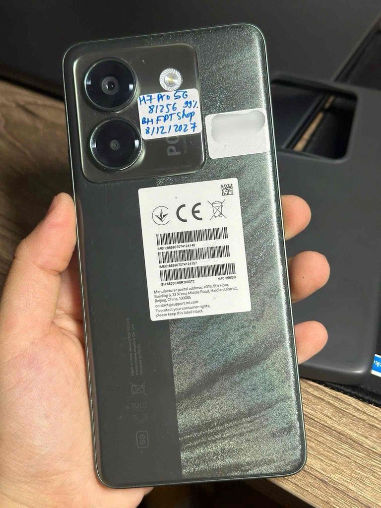 Xiaomi Poco M7 Pro 5G 256GB Chính Hãng BH dài FPT. Mua bán Điện thoại tại Thành phố Thủ Đức Tp Hồ Chí Minh được đăng bởi Hiếu hình 1