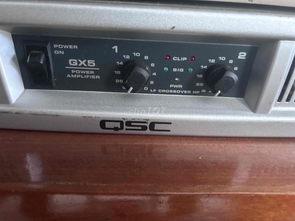 Bộ khuếch đại QSC GX5. Mua bán Tivi, Âm thanh tại Quận Liên Chiểu Đà Nẵng được đăng bởi Minh Hoang hình 1