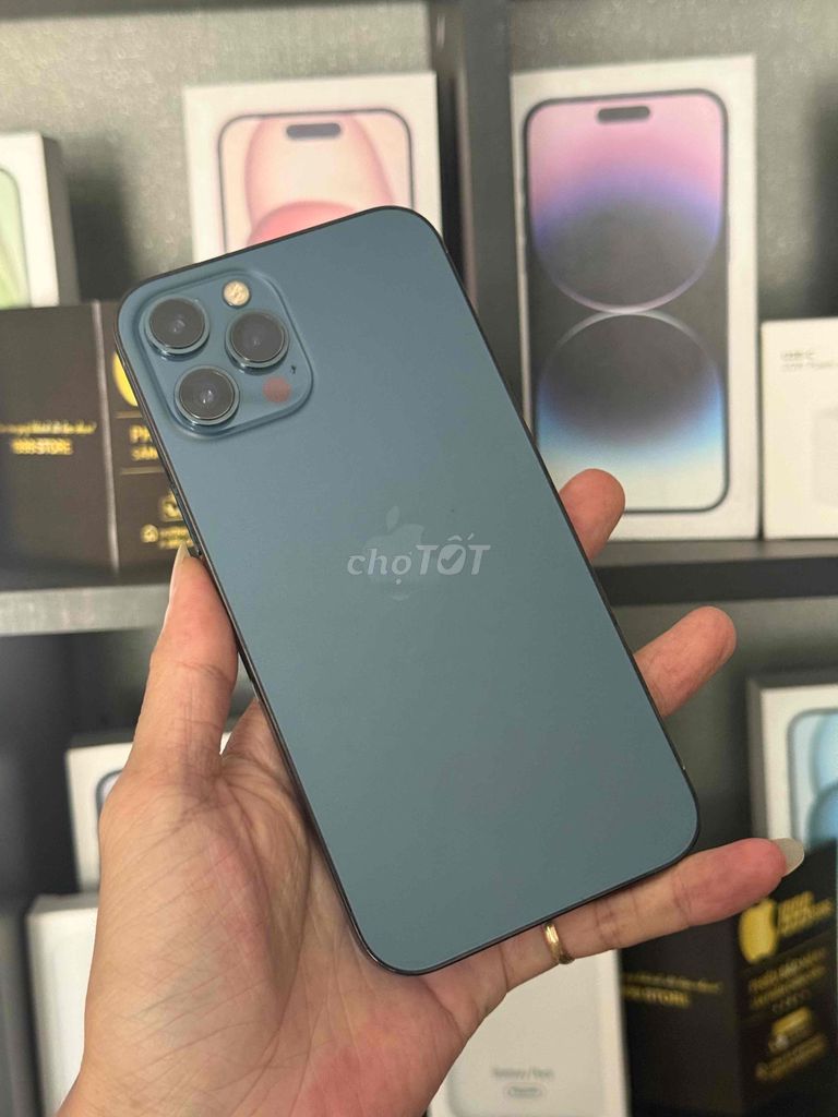 Apple iPhone 12 Pro Max 256GB Xanh 5G giaoluu. Mua bán Điện thoại tại Thị xã Bến Cát Bình Dương được đăng bởi Devil Nguyễn hình 1