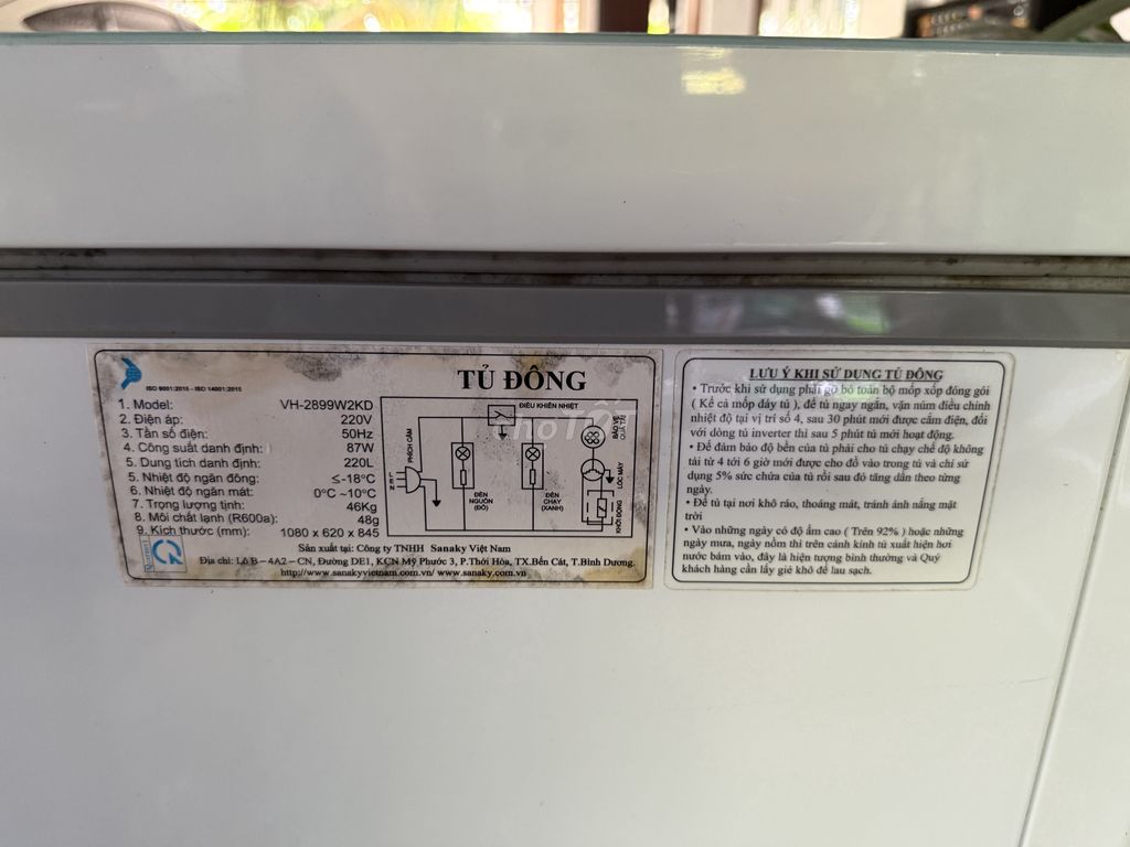 TỦ ĐÔNG mới keng, không mua thì tiếc