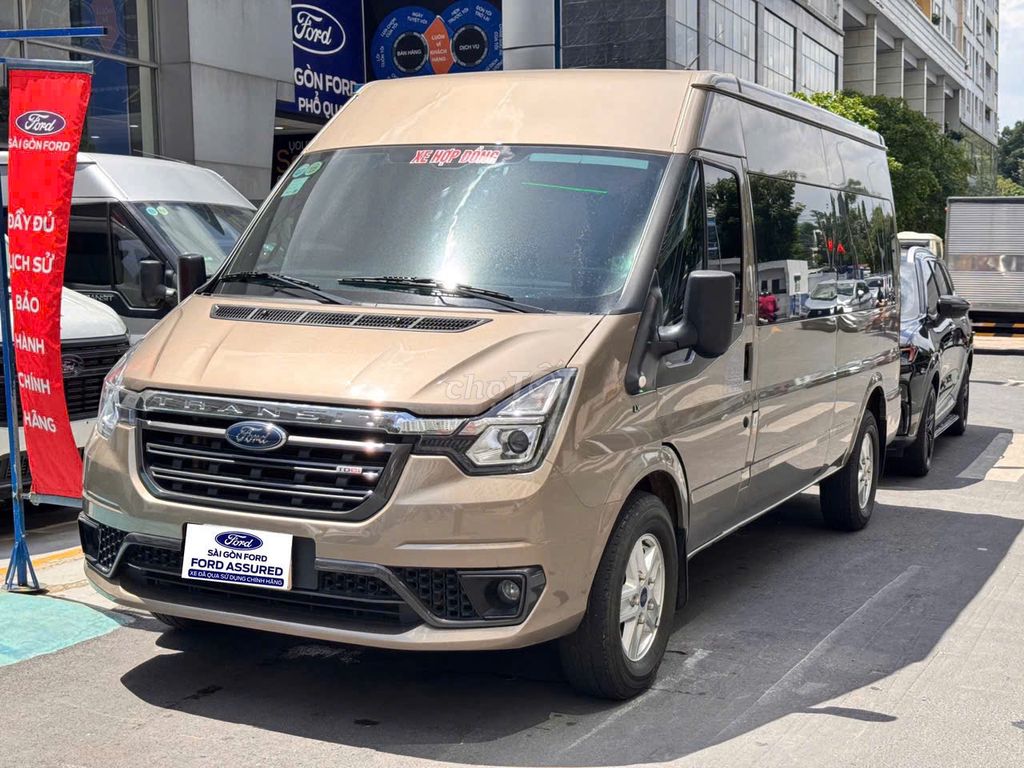 Ford Transit MCA 2024 16 chỗ Vàng cát. Mua bán Ô tô tại Quận 8 Tp Hồ Chí Minh được đăng bởi Tiến Phát hình 4