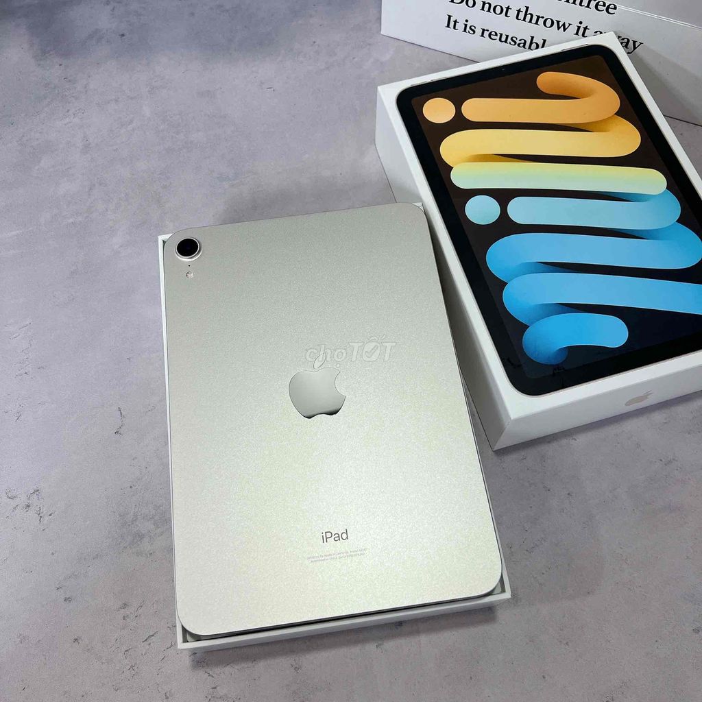 iPad Mini 6 Wifi 64Gb Starlight 99% Bh 4/2025