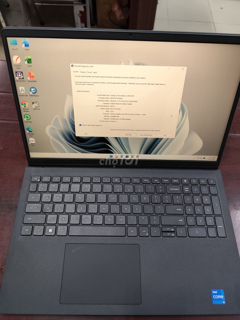 Dell 15 DC15250 i5-1334U 15.6 inch 16GB/512GB. Mua bán Laptop tại Quận Long Biên Hà Nội được đăng bởi Hoàng Thanh hình 1