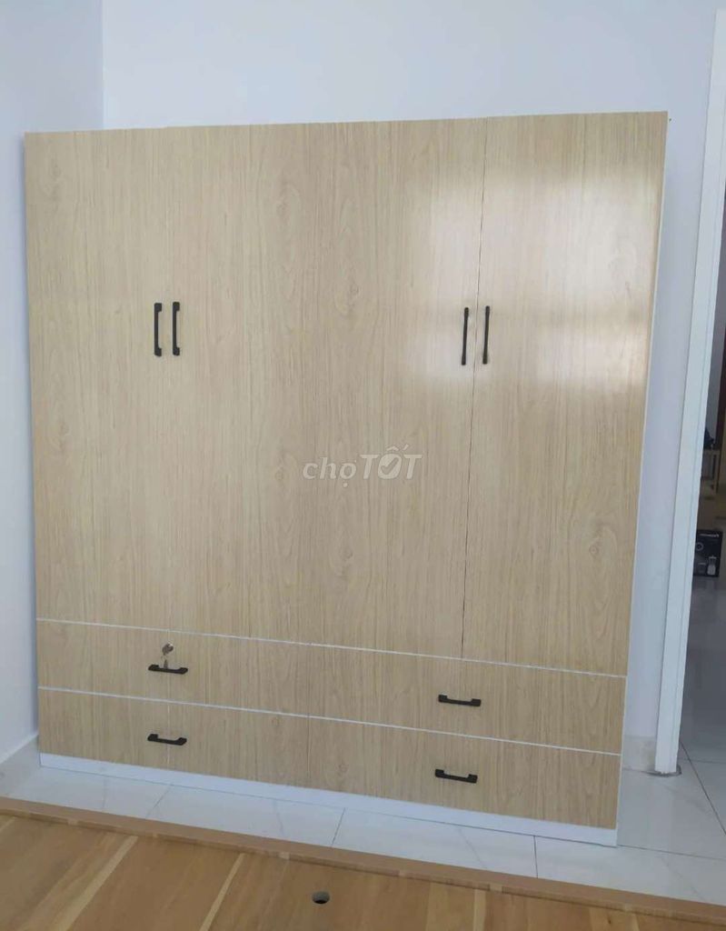 TỦ NHỰA ĐÀI LOAN 4 CÁNH MÀU XOAN ĐÀO. Mua bán Tủ, kệ gia đình tại Thành phố Thủ Đức Tp Hồ Chí Minh được đăng bởi Tủ nhựa đài loan hoàng quân hình 1