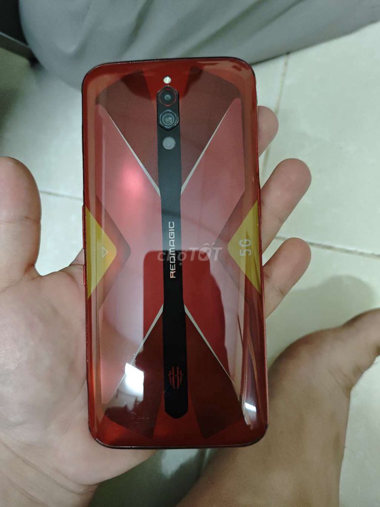 Nubia Red Magic 5G 8GB/128GB Đỏ Snapdragon 865. Mua bán Điện thoại tại Quận 7 Tp Hồ Chí Minh được đăng bởi kurumi hình 1