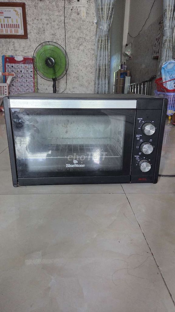 Lò nướng BlueStone EOB-7567 Đen 2000W. Mua bán Bếp, lò, đồ điện nhà bếp tại Thị xã Bến Cát Bình Dương được đăng bởi Lê Đức Thuận hình 1
