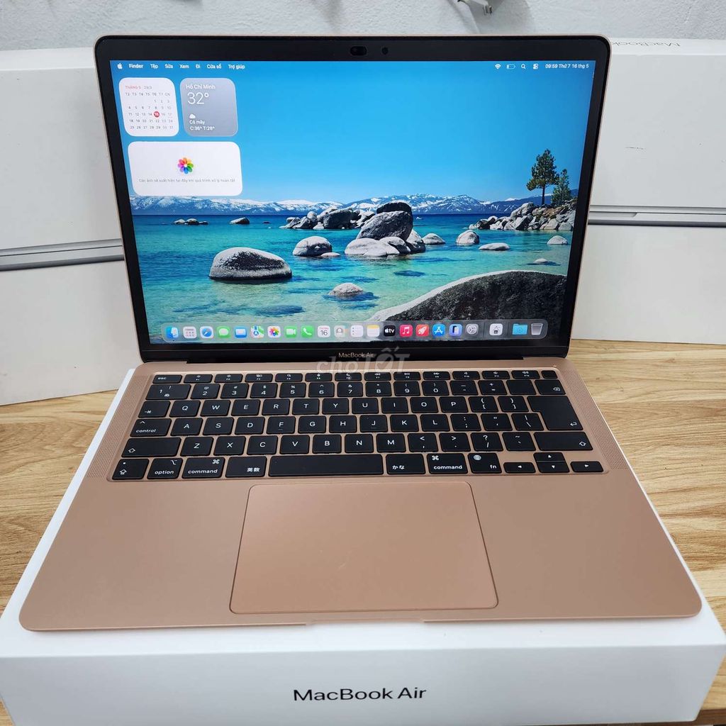 macbook Air m1/8/512  rosegold fullbox. Mua bán Laptop tại Quận Ba Đình Hà Nội được đăng bởi Minh Trang hình 1