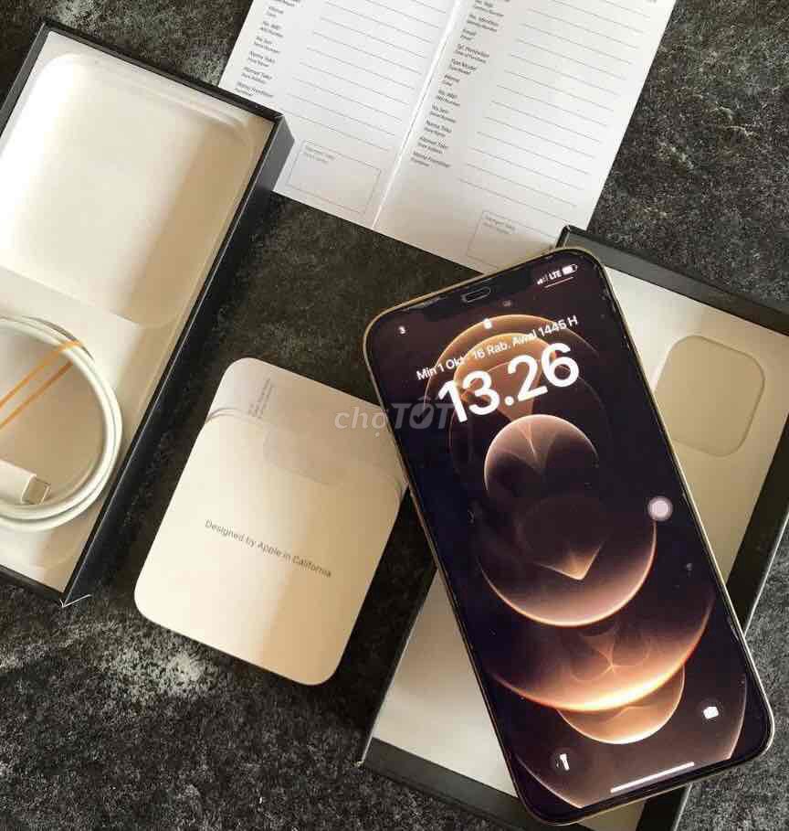 Kẹt tiền bán Iphone 12 ProMax 128 vàng 99% BH dài. Mua bán Điện thoại tại Quận 3 Tp Hồ Chí Minh được đăng bởi Hoàng Anh hình 1