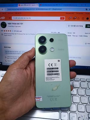 XIAOMI REDMI NOTE 13 8GB.128GB PIN 5000 SNAP 685