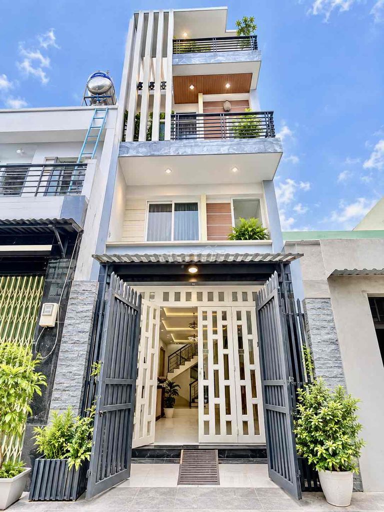 CHỦ GẤP-SÁT NGÃ TƯ BỐN XÃ–HƯƠNG LỘ 2– 4 TẦNG 56M² (4x14)-HẺM 5M – 5.4T