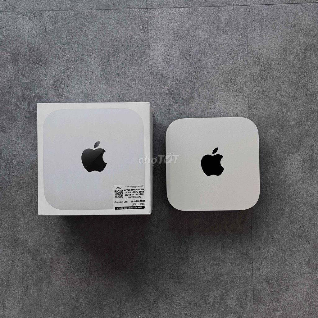 Máy tính để bàn Apple Mac Mini M4 16GB/512GB Bạc. Mua bán Máy tính để bàn tại Quận 1 Tp Hồ Chí Minh được đăng bởi Junnn Apple Heymac hình 1