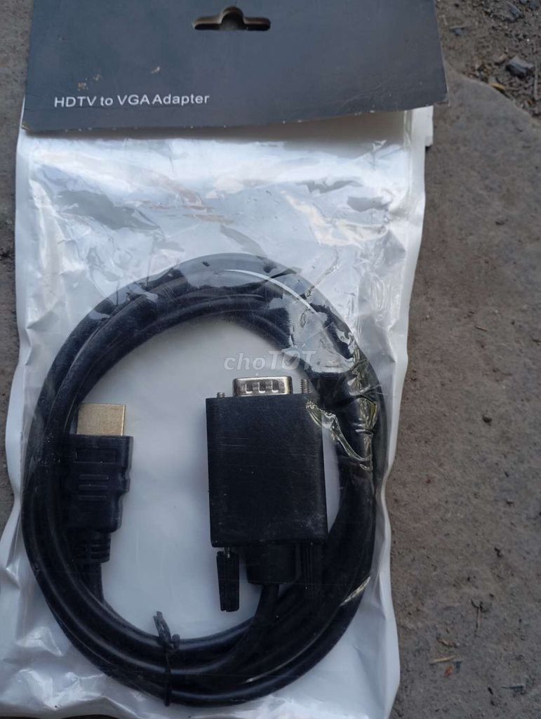 Bộ chuyển đổi HDTV sang VGA Đen. Mua bán Phụ kiện (Màn hình, Chuột...) tại undefined Tiền Giang được đăng bởi Thanh Dung Vo hình 1