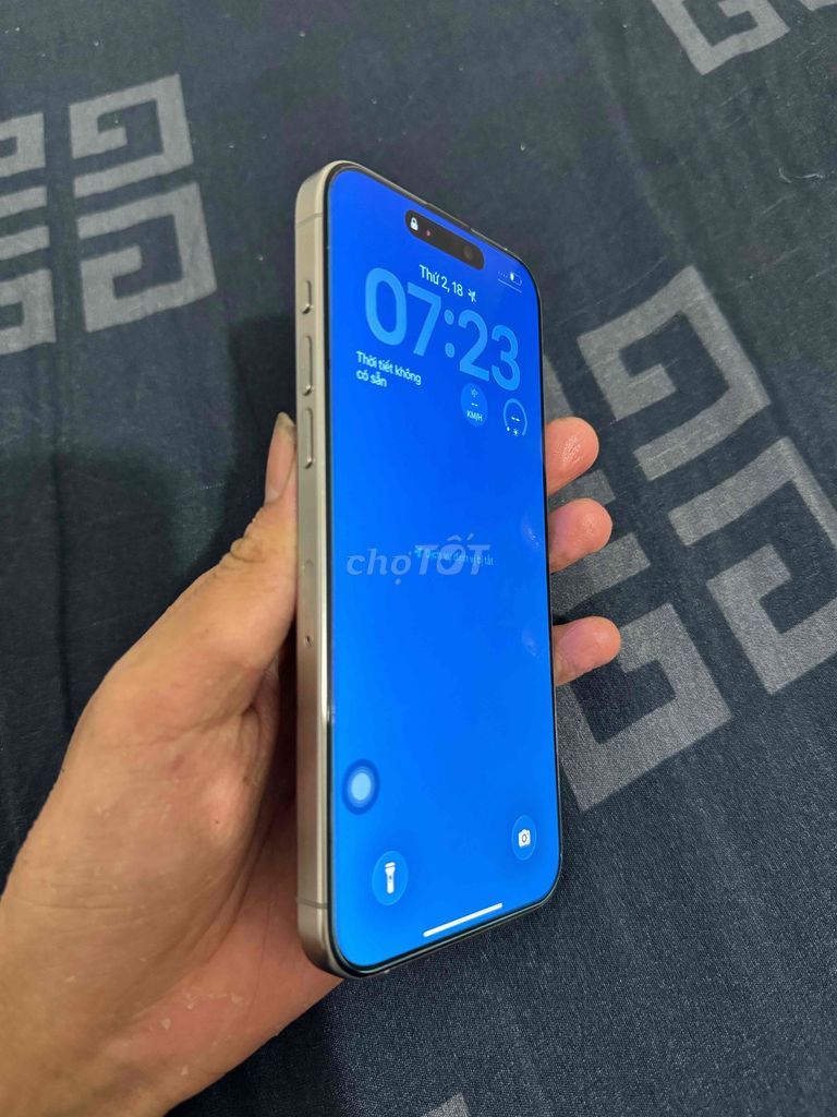 Apple iPhone 15 Pro Max 256GB Bạc. Mua bán Điện thoại tại Huyện Châu Đức Bà Rịa - Vũng Tàu được đăng bởi An Phạm hình 1