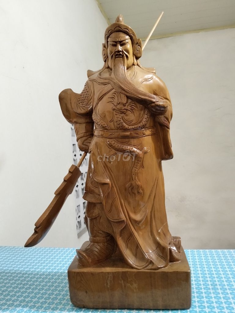 Tượng gỗ Quan Công Gỗ tự nhiên. Mua bán Đồ sưu tầm, đồ cổ tại Thành phố Bắc Ninh Bắc Ninh được đăng bởi tuc nguyen hình 1