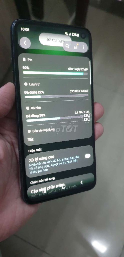 Samsung S10E 6gb/128gb mạnh. Mua bán Điện thoại tại Quận Tân Phú Tp Hồ Chí Minh được đăng bởi Trần Gia Bảo hình 1