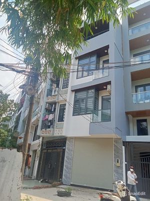 Cho thuê nhà mới như hình đường Giải Phóng P4 Tân Bình_5P 4WC_3 Lầu ST