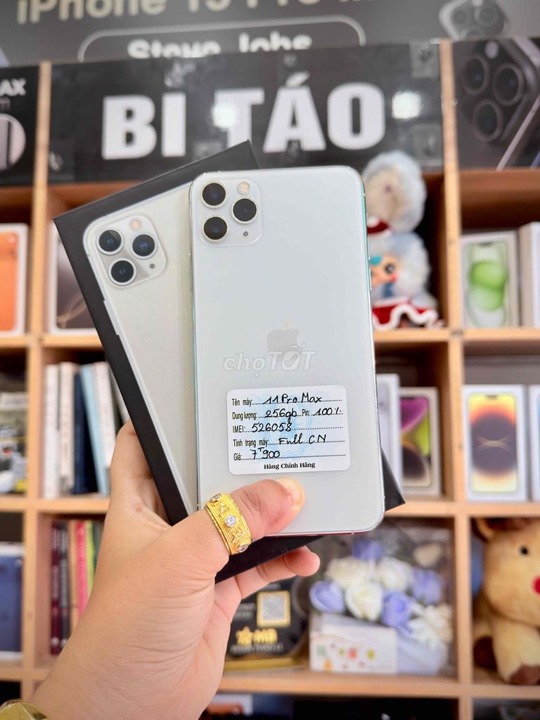 Apple iPhone 11 Pro Max 256GB Trắng. Mua bán Điện thoại tại Thành phố Long Xuyên An Giang được đăng bởi Bi Táo Store hình 1