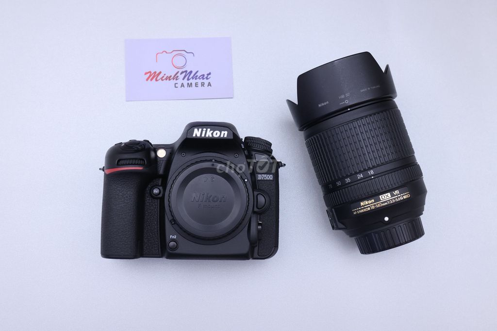 📸 Nikon D7500 và Ống kính 18-140 NHƯ MỚI 99,999%