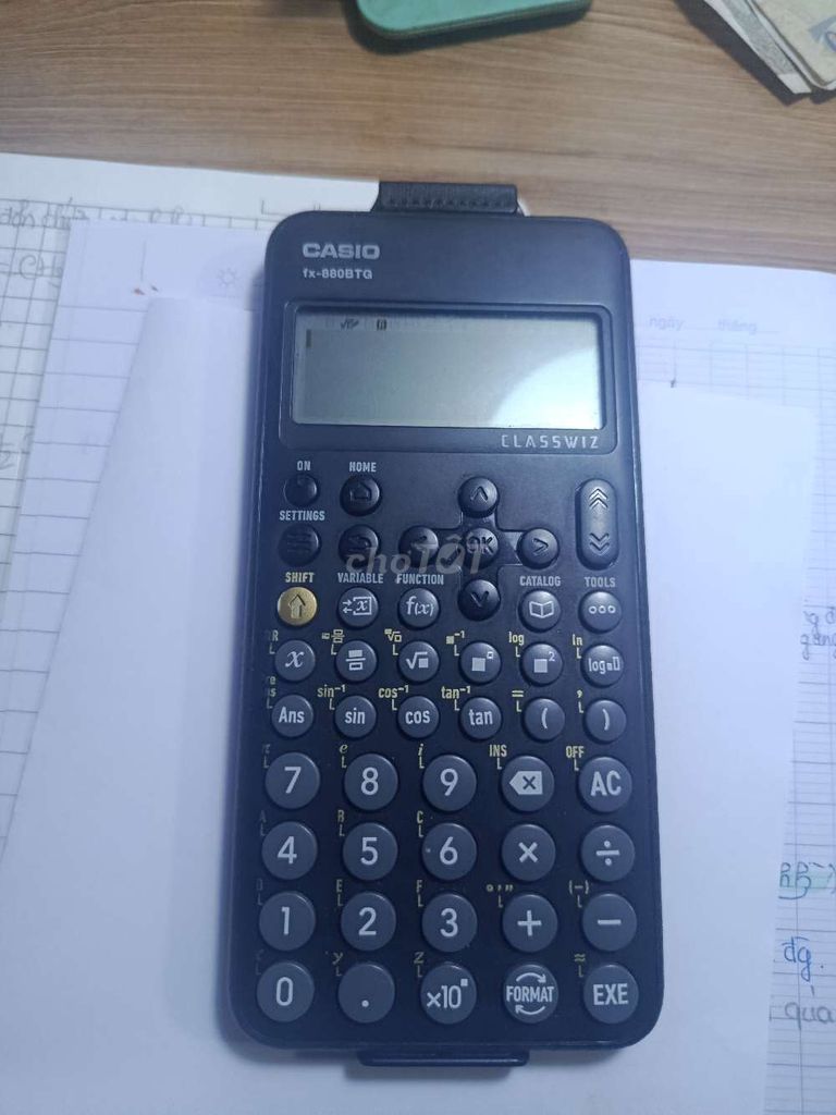 Máy tính khoa học Casio fx-880BTG Đen. Mua bán Đồ dùng văn phòng tại Huyện Bù Đăng Bình Phước được đăng bởi Nguyễn Văn Bão Ngọc hình 1