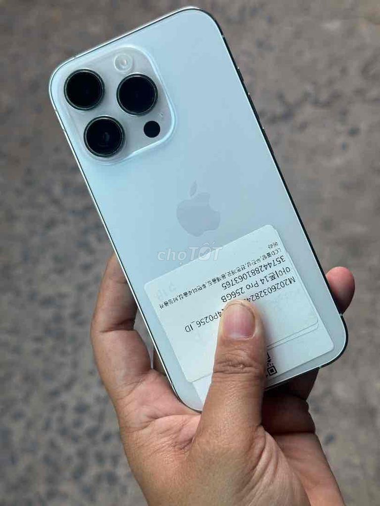 Apple iPhone 14 Pro 256GB Xám. Mua bán Điện thoại tại Thành phố Biên Hòa Đồng Nai được đăng bởi Táo dạo hình 1