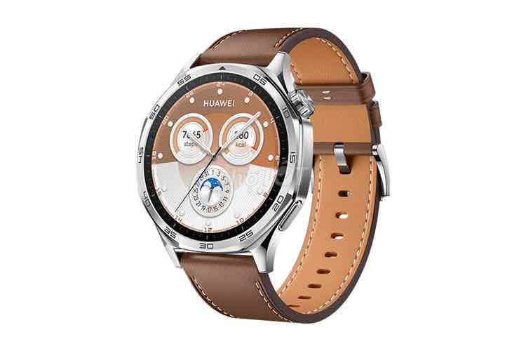 Đồng hồ Huawei Watch GT5 46mm dây da nâu newseal