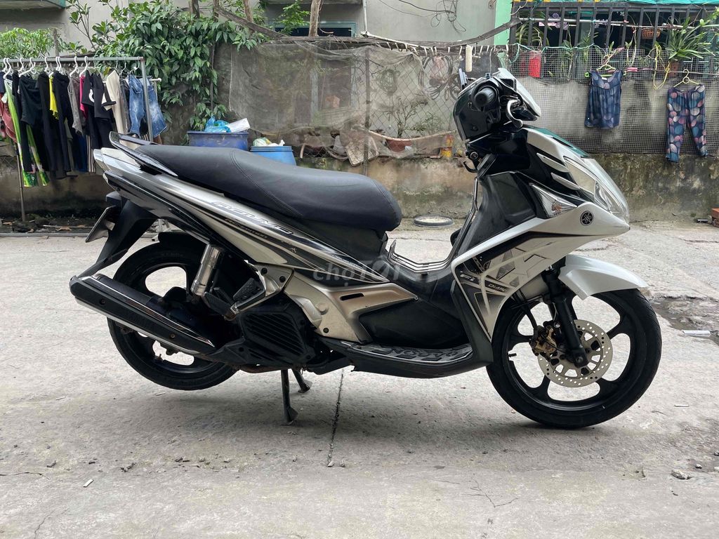 Yamaha Nouvo 5 Fi Trắng đen máy êm B81. Mua bán Xe máy tại Huyện Đức Hòa Long An được đăng bởi XE MÁY CŨ LONG AN hình 1