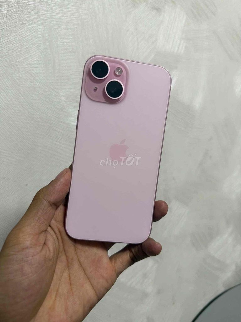 Apple iPhone 15 Hồng Đã sử dụng. Mua bán Điện thoại tại Quận 7 Tp Hồ Chí Minh được đăng bởi Trâm bán táo  hình 1
