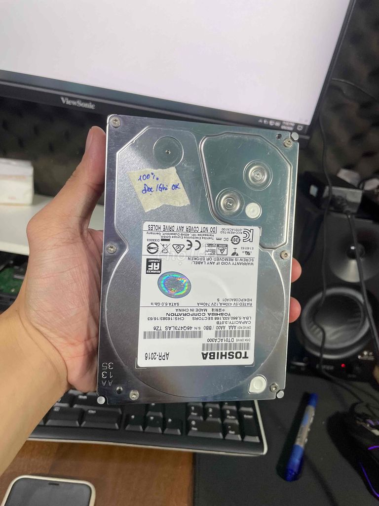 Ổ cứng HDD Toshiba 3TB. Mua bán Linh kiện (RAM, Card...) tại Thành phố Thủ Đức Tp Hồ Chí Minh được đăng bởi Phạm Linh hình 1