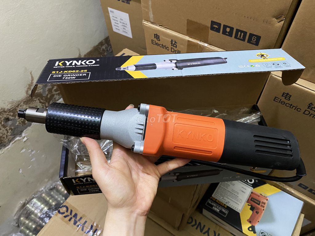 Máy mài khuôn Kynko S1J-KD62-25 750W. Mua bán Đồ chuyên dụng, Giống nuôi trồng tại Quận Ba Đình Hà Nội được đăng bởi MÁY ĐIỆN CẦM TAY KYNKO CHÍNH HÃNG hình 1