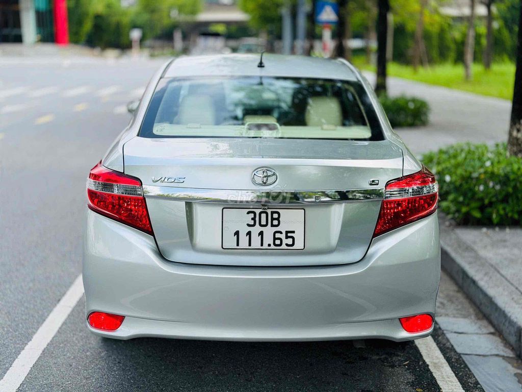 Toyota Vios G 2017 АКПП Серебристый