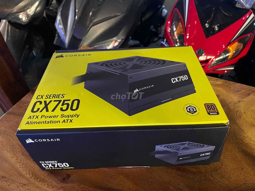 Nguồn Corsair CX750 750W. Mua bán Linh kiện (RAM, Card...) tại Quận 12 Tp Hồ Chí Minh được đăng bởi Tâm hình 1