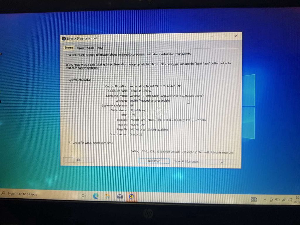 HP 15 Notebook i3 6006u 15 inch 4GB/500GB Đen. Mua bán Laptop tại Quận Tân Phú Tp Hồ Chí Minh được đăng bởi Lơi hình 1