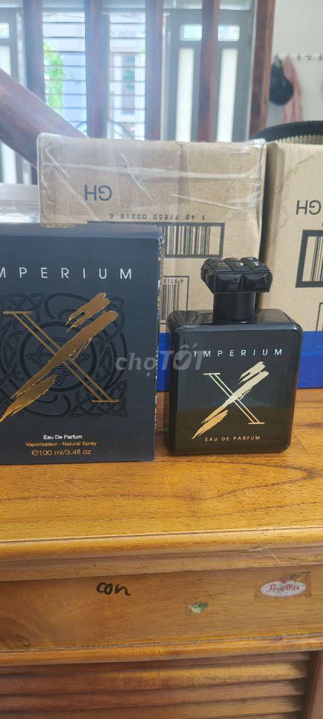 Nước hoa nam Imperium X Gỗ nhẹ 45-50ml. Mua bán Nước hoa tại Quận 6 Tp Hồ Chí Minh được đăng bởi Hảo Nguyễn hình 1