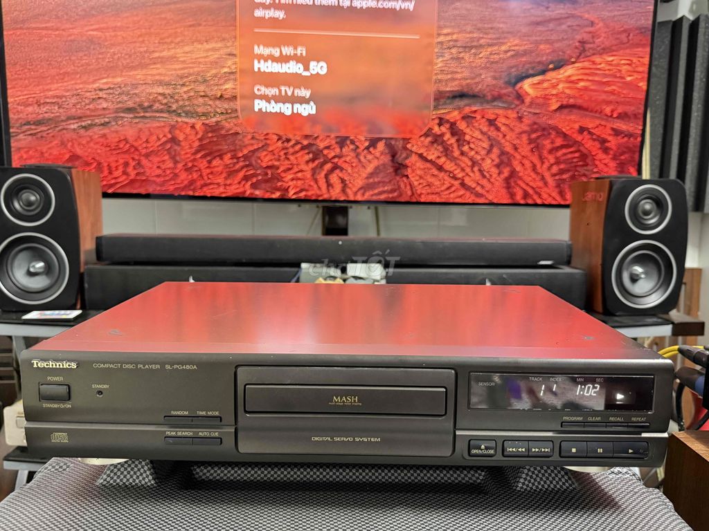Đầu CD Technics SL-PG480A. Mua bán Tivi, Âm thanh tại Quận Bình Tân Tp Hồ Chí Minh được đăng bởi hàng thanh lý hình 1