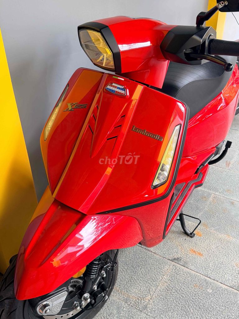 Lambretta X125 2024 Красный 589 км